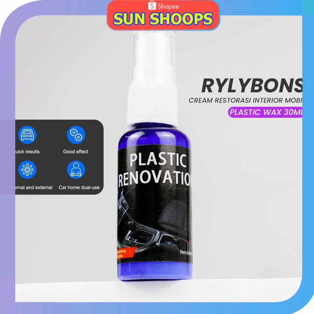 

SUN SHOOPS - Rylybons Cream Restorasi Interior Mobil Plastic Wax 30ml - JIMIJI30