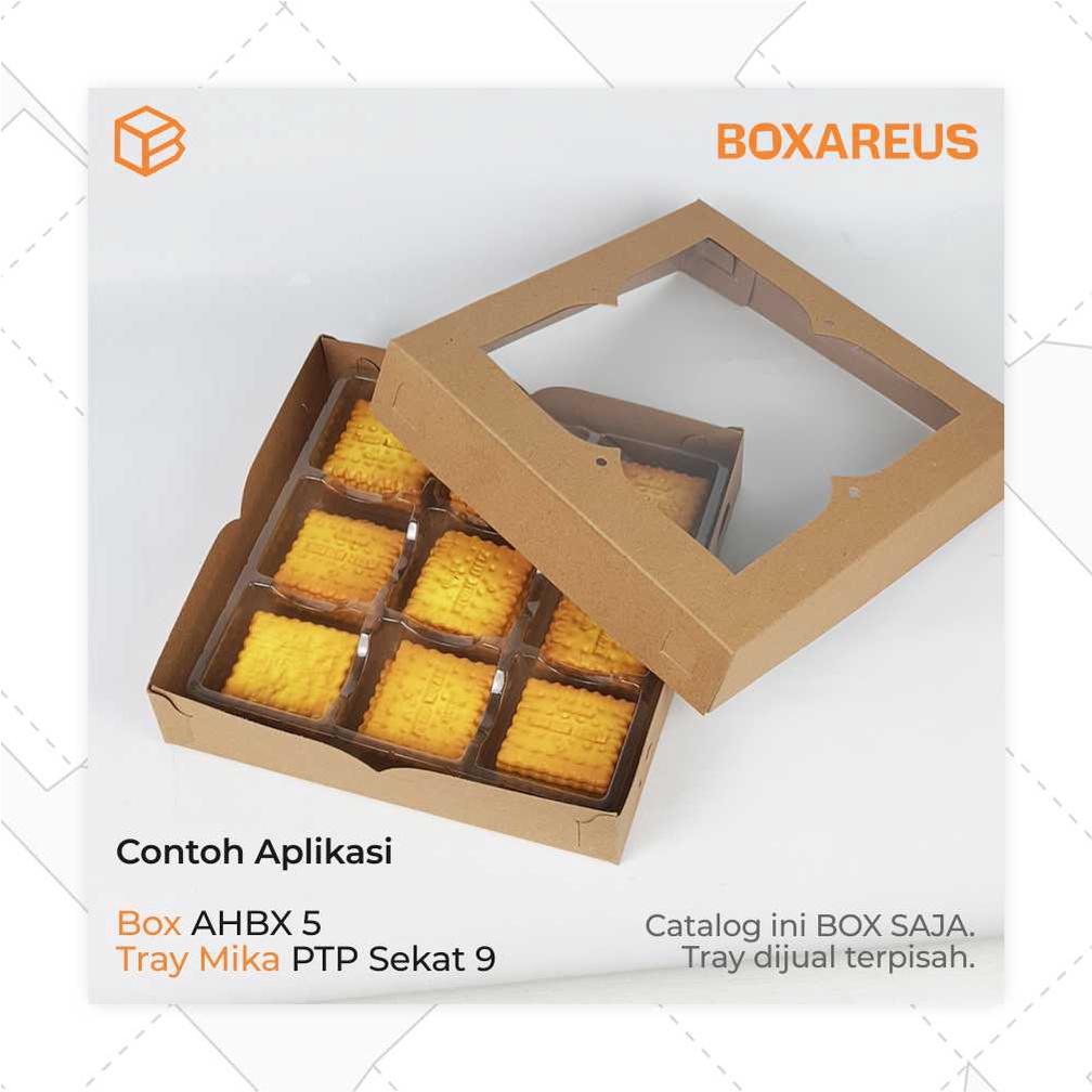 Kotak Kue Dus Bolu 25 x 25cm Box Brownies Pastry Packaging |AHBX 5