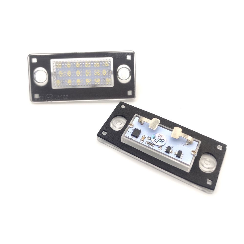 2pcs Lampu Plat Nomor Plat LED Putih Kecerahan Tinggi Lampu Untuk Audi A4/S4 avant 1999-2001 RS4 B5/A3 2001-2003