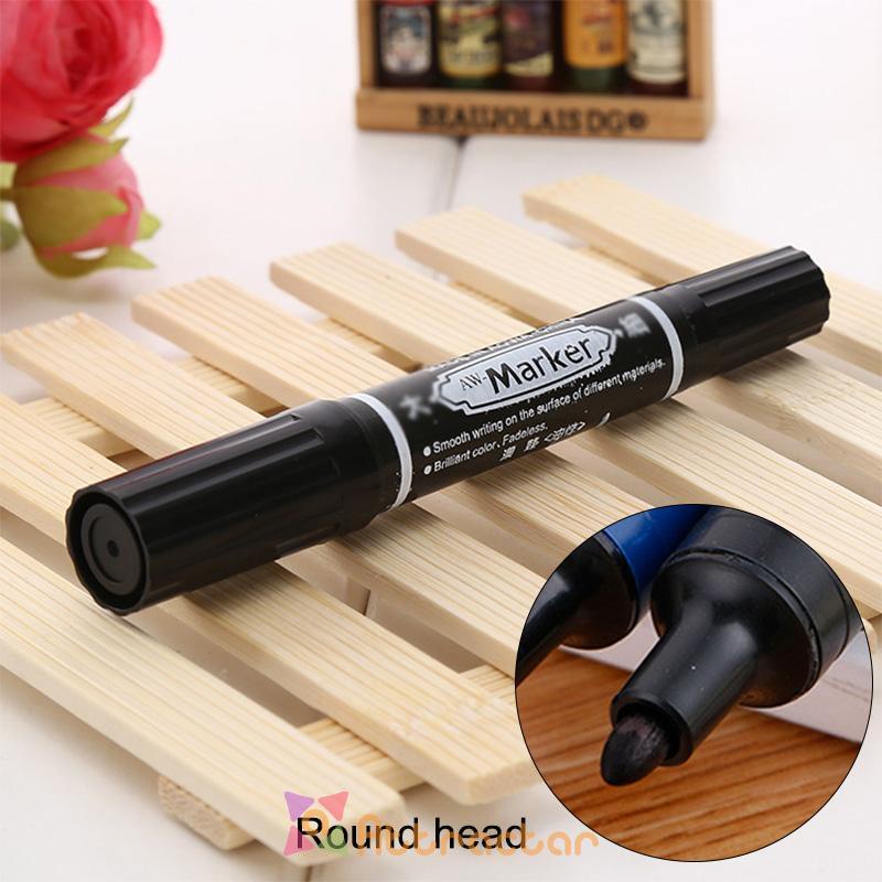 

✨In Stock Double-headed Oily Marker Pen Smooth Durable Marker Pen-AT