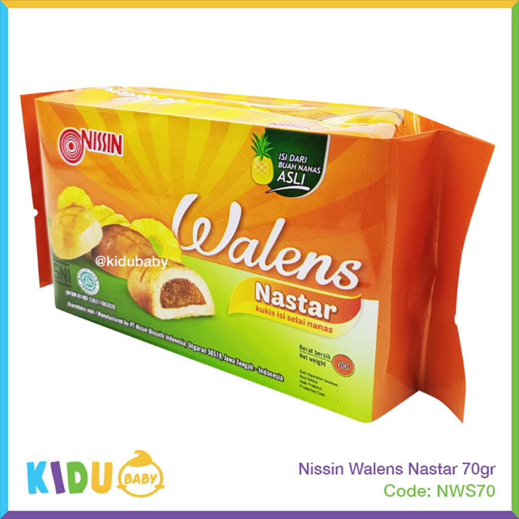 Biskuit Nissin Walens Nastar 70gr Biskuit Cemilan / Cemilan Sehat dll (khusus ibunya) Kidu Baby