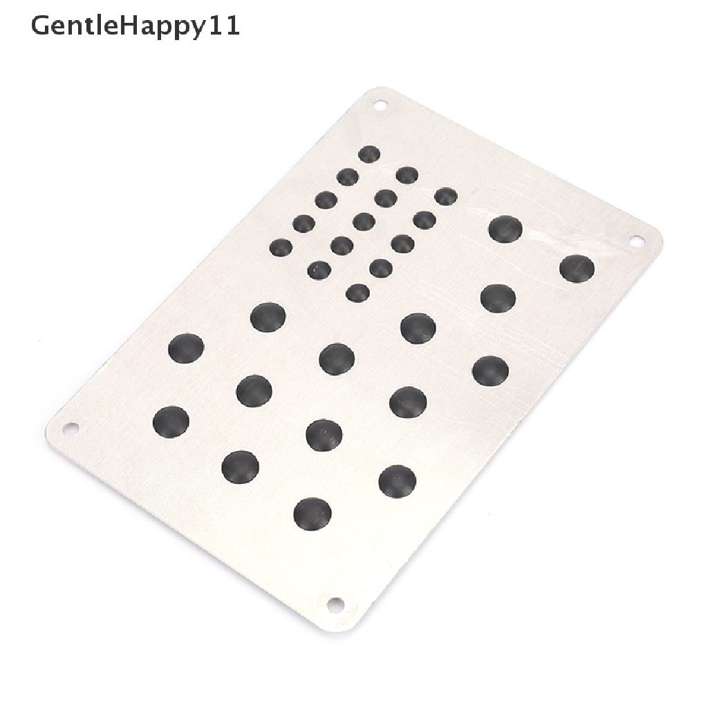 Gentlehappy Alas Lantai Mobil Foot Heel Plat Cover Karpet Pedal Aluminium Alloy+Karet Universal id