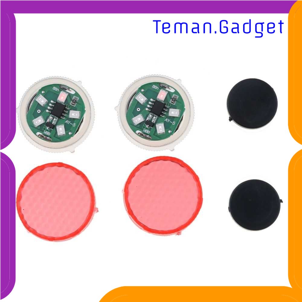 TD - OTO SENFEEL Lampu Pintu Mobil Safety Light Battery Power 5 LED 2 PCS - R-1631