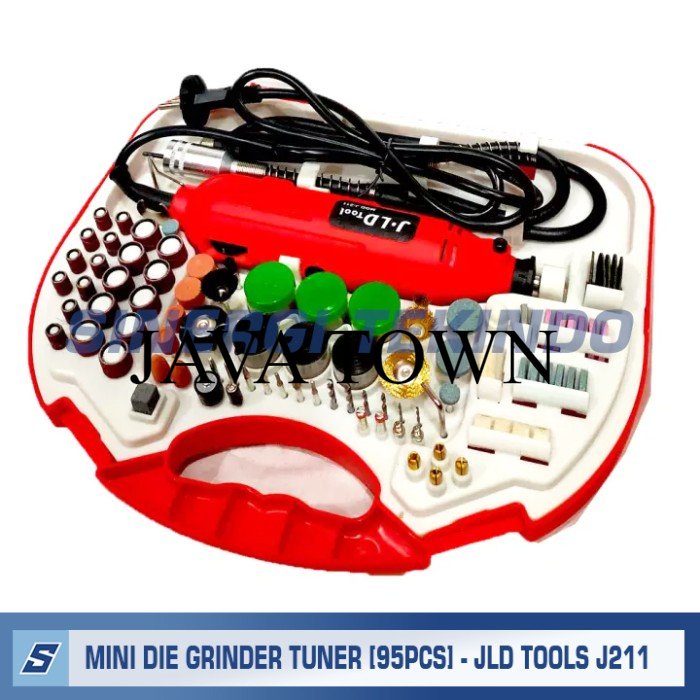 Sale Mini Gerinda Bor Tuner 95Pcs - JLD Tools J211 Profesional Die Grinder VBN289