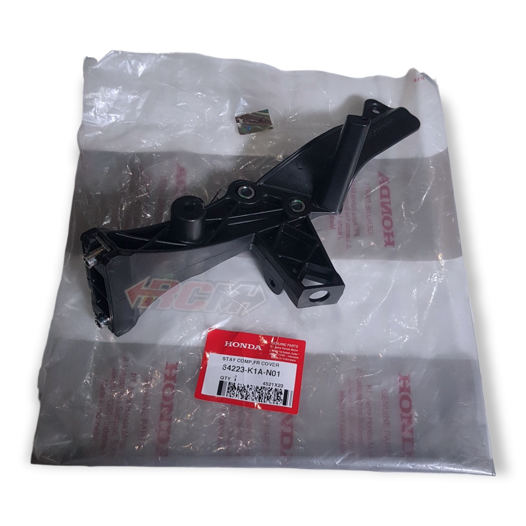 64223-K1A-N01 STAY COMP FRONT COVER DUDUKAN PANEL BODI BODY COVER FRONT TOP TAMENG TEBENG HEADLAMP H