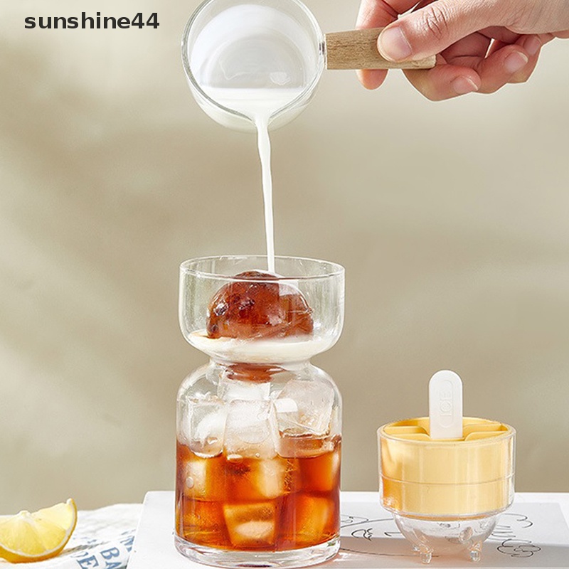 Sunshine Popsicle Maker Mould Cetakan Es Hoki Frozen Juice Yogurt Es Krim Kopi ID