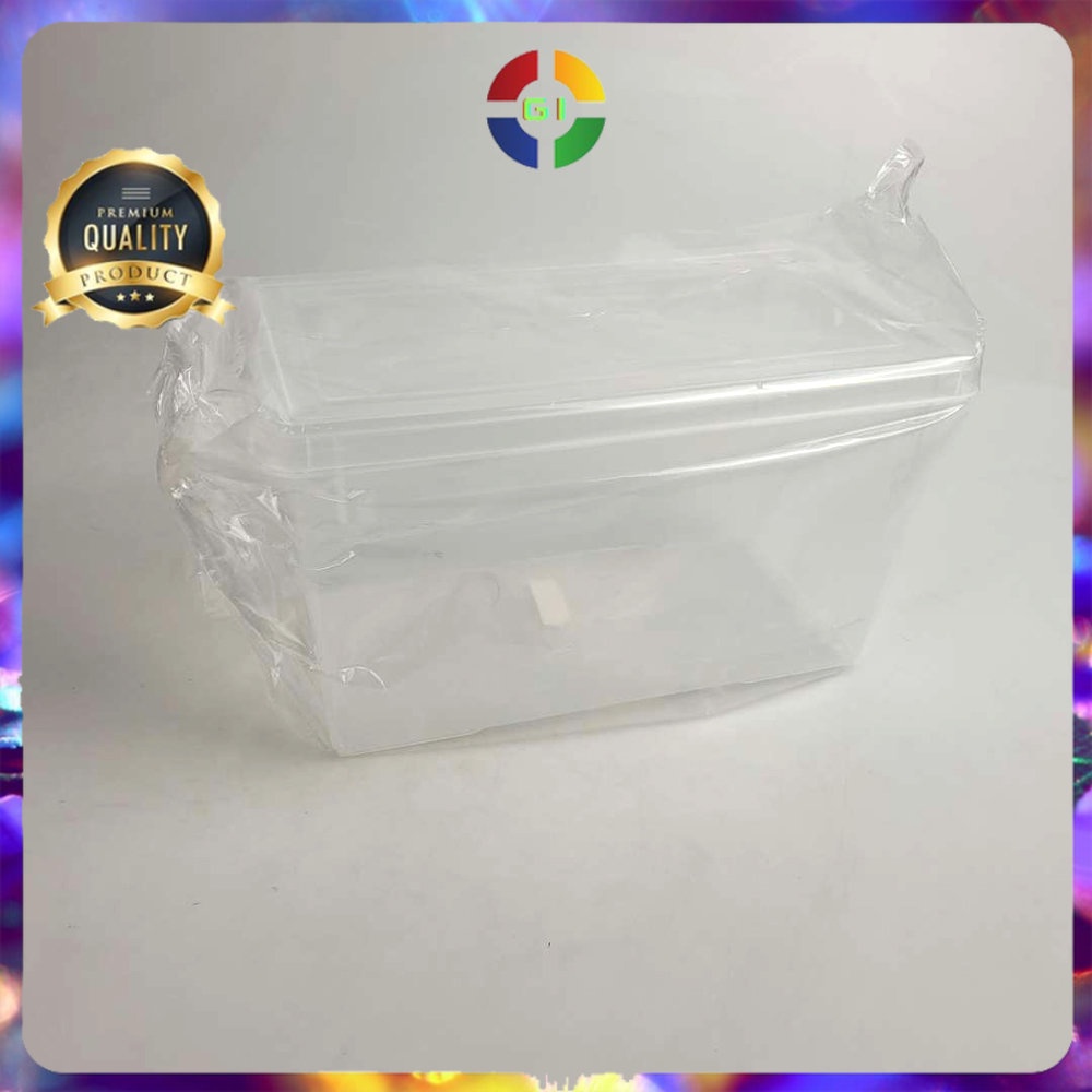 Kotak Kontainer Plastik Penyimpan Makanan Kulkas Transparent