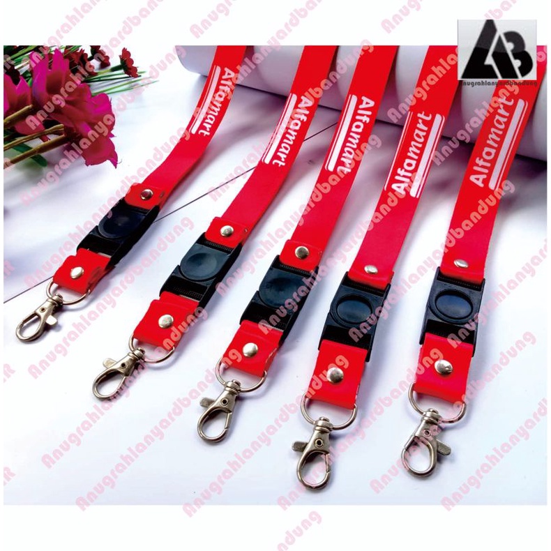

Promo Tali lanyard idcard Alfamart/lanyard Alfamart/gantungan id card Alfamart/kalung Alfamart yang berkualitas