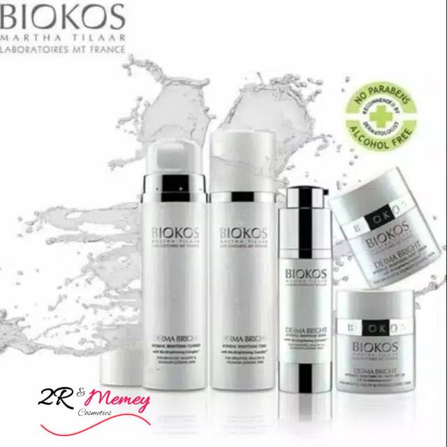 BIOKOS Derma Bright Series [Ecer] DAY - NIGHT - TONER - CLEANSER