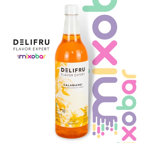 

Delifru Syrup Calamansi 1000ml l Sirup Minuman