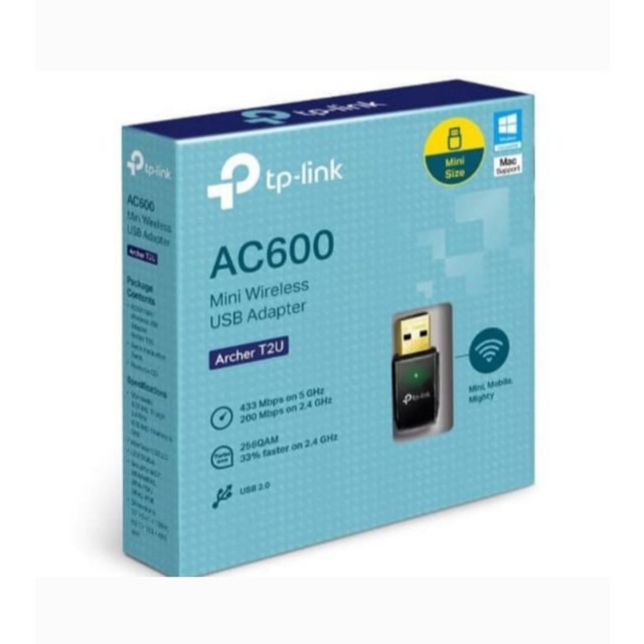 TP-Link Archer T2U AC600 Wireless Dual Band USB Adapter N9