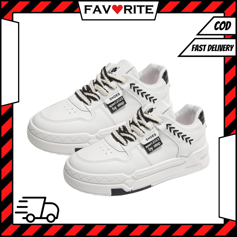 Favorite &quot; FREE BOX&quot; (Size 37 - 41) Jihyo Sepatu Sneakers Wanita Kasual Fashion Korea Import 9214