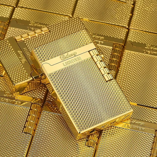 Korek Api Dupont Api Gas St. Dupont Dikang Motif Ornamen 1370 RJ mancis korek api unik