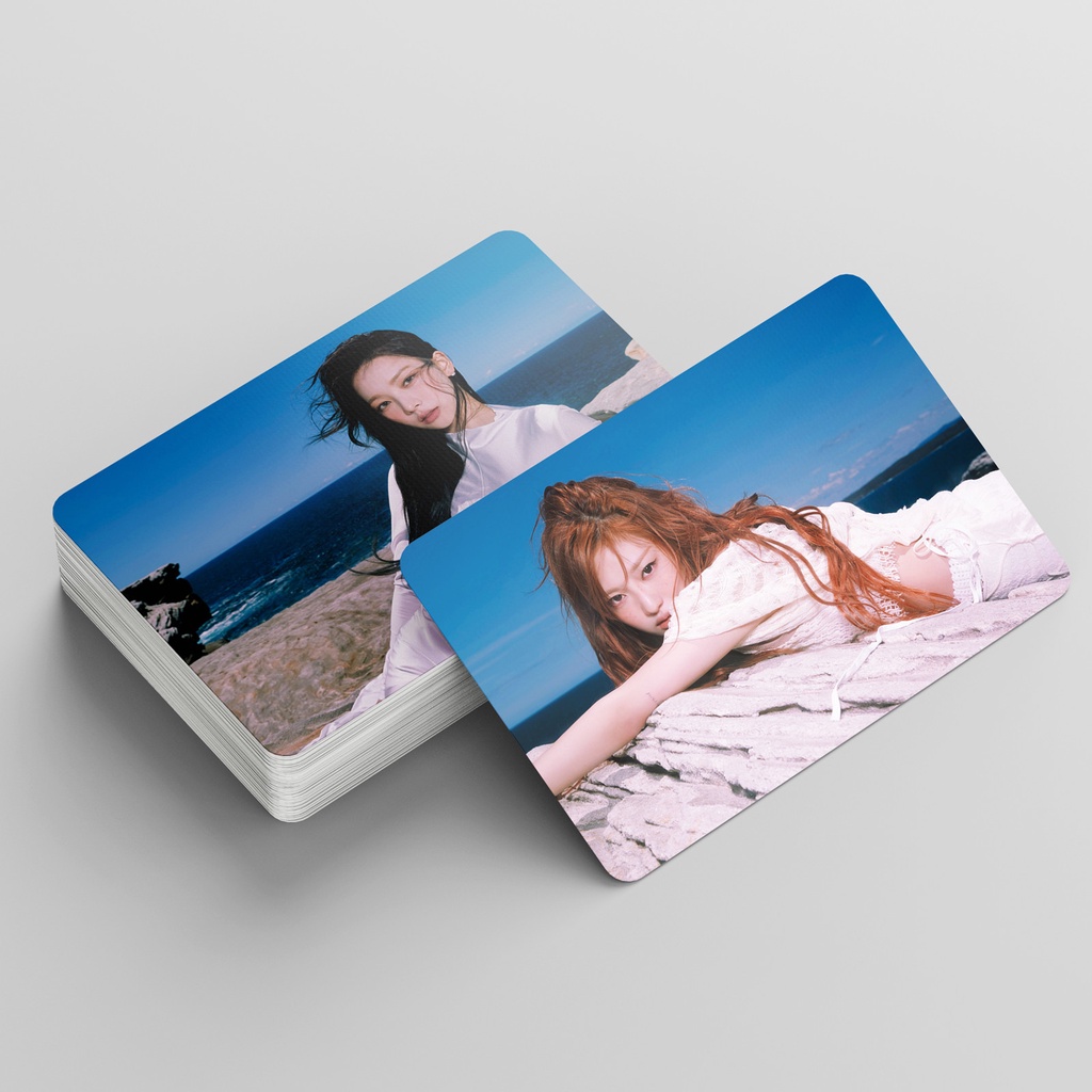 55pcs/box AESPA MY WORLD Photocards KARINA NINGNING GISELLE WINTER Kartu Lomo Kpop Postcards