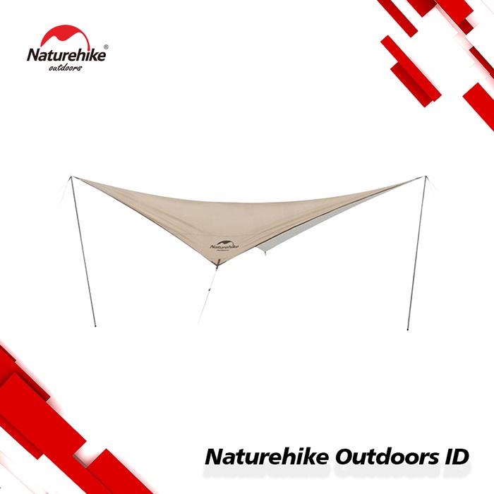 Tenda Canopy Naturehike CNH22ZP009 Rhombic Tarp with pole