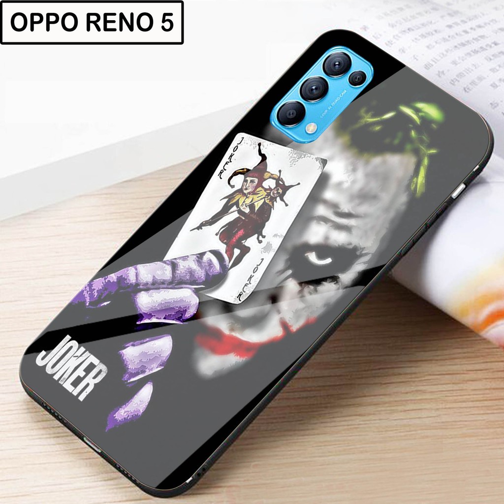 GLASS [S23] Softcase Kaca Oppo Reno 5 - Case Hp Oppo Reno 5 - Casing Hp Oppo Oppo Reno 5