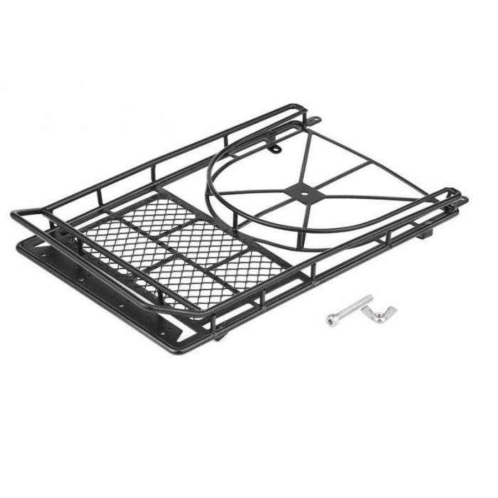 Metal Roof Rack Luggage Carrier for D90 / SCX10 Jeep RC
