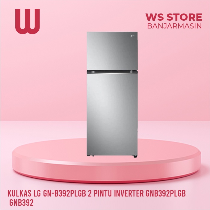 KULKAS LG GN-B392PLGB 2 PINTU INVERTER GNB392PLGB GNB392