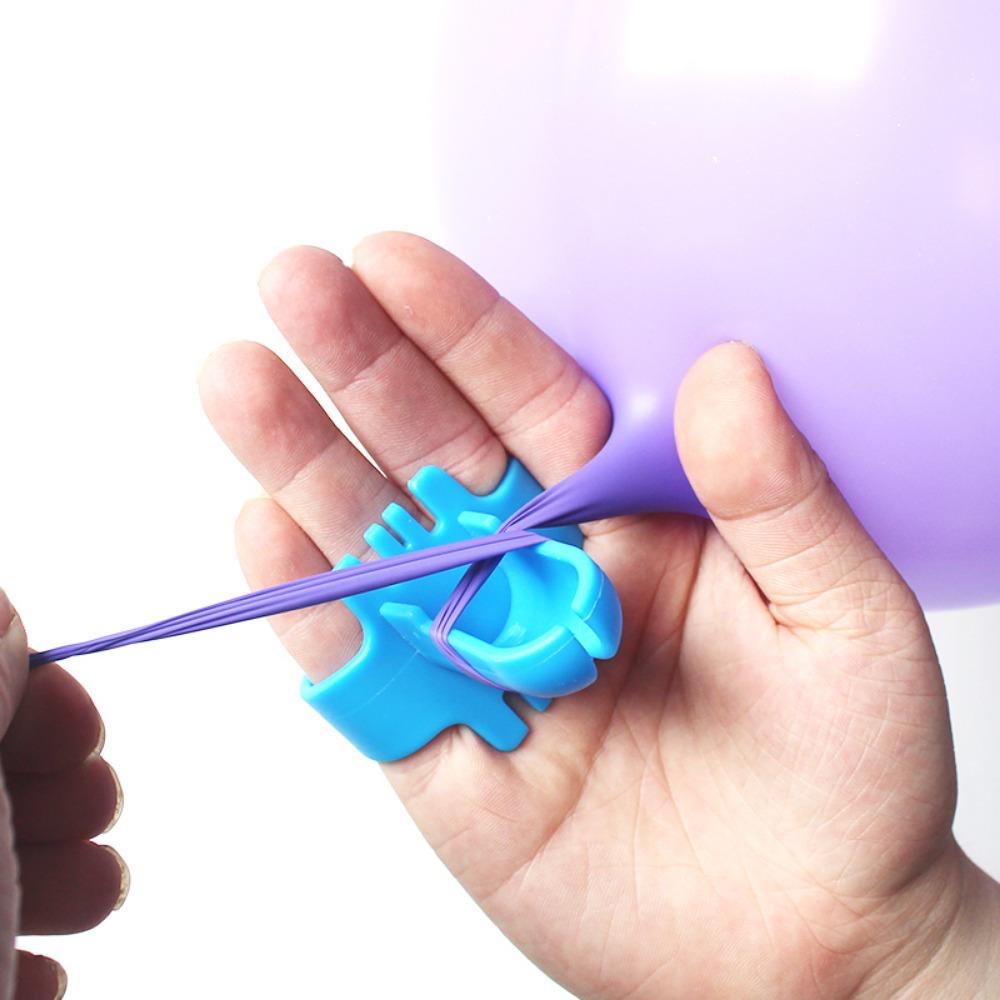 [Elegan] Balloon Knotter Portable Praktis Rumah Tangga Tahan Lama Plastik Balon Knotting Artefak