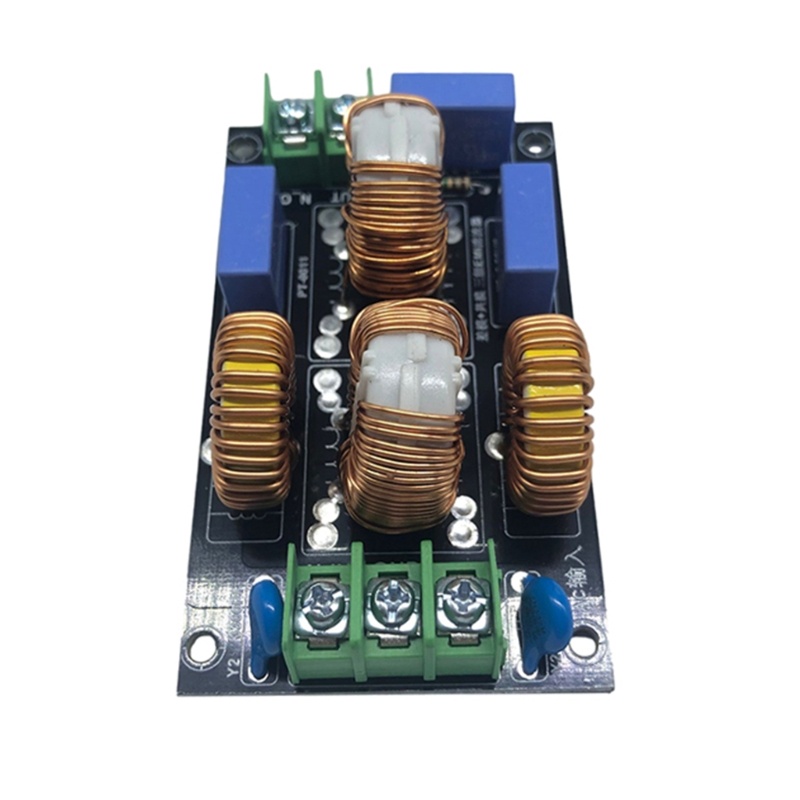 Cre 4A 10A 20A EMI Modul Filter Interferensi Interferensi Elektromagnetik AC EMC FCC 110V220V Anti Gangguan Daya Tinggi Power Sup