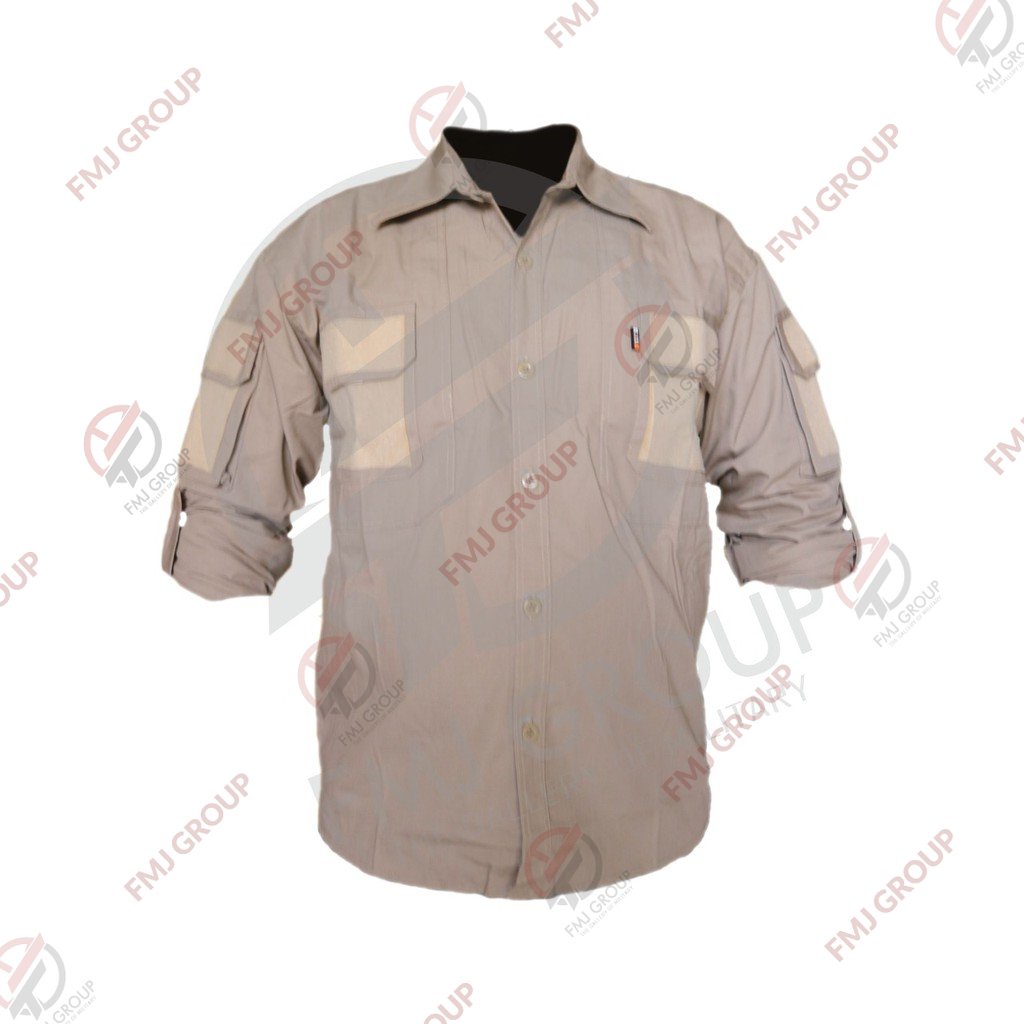 KEMEJA TACTICAL 5.11 LENGAN PANJANG KREM / KHAKI