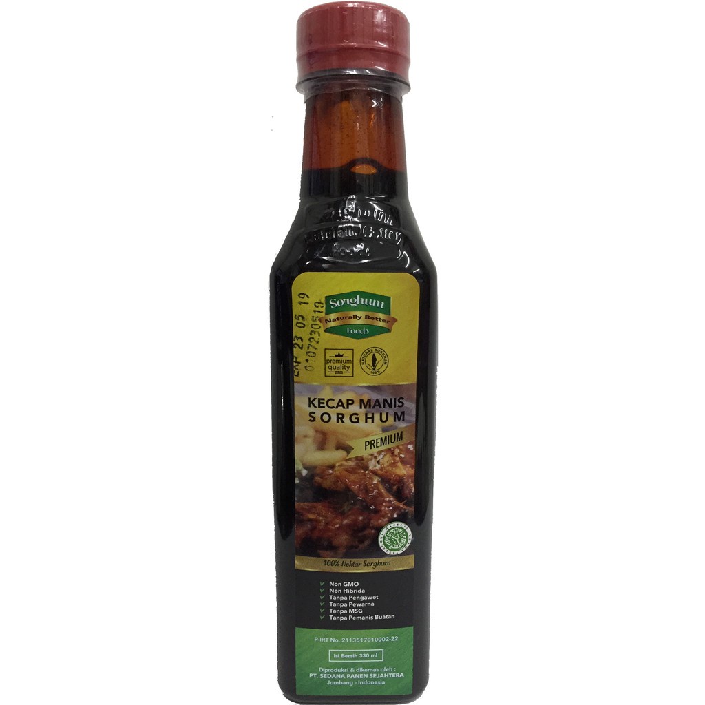 

Sorghum Foods Kecap Manis Sorghum Premium 330ML (CitraFood)