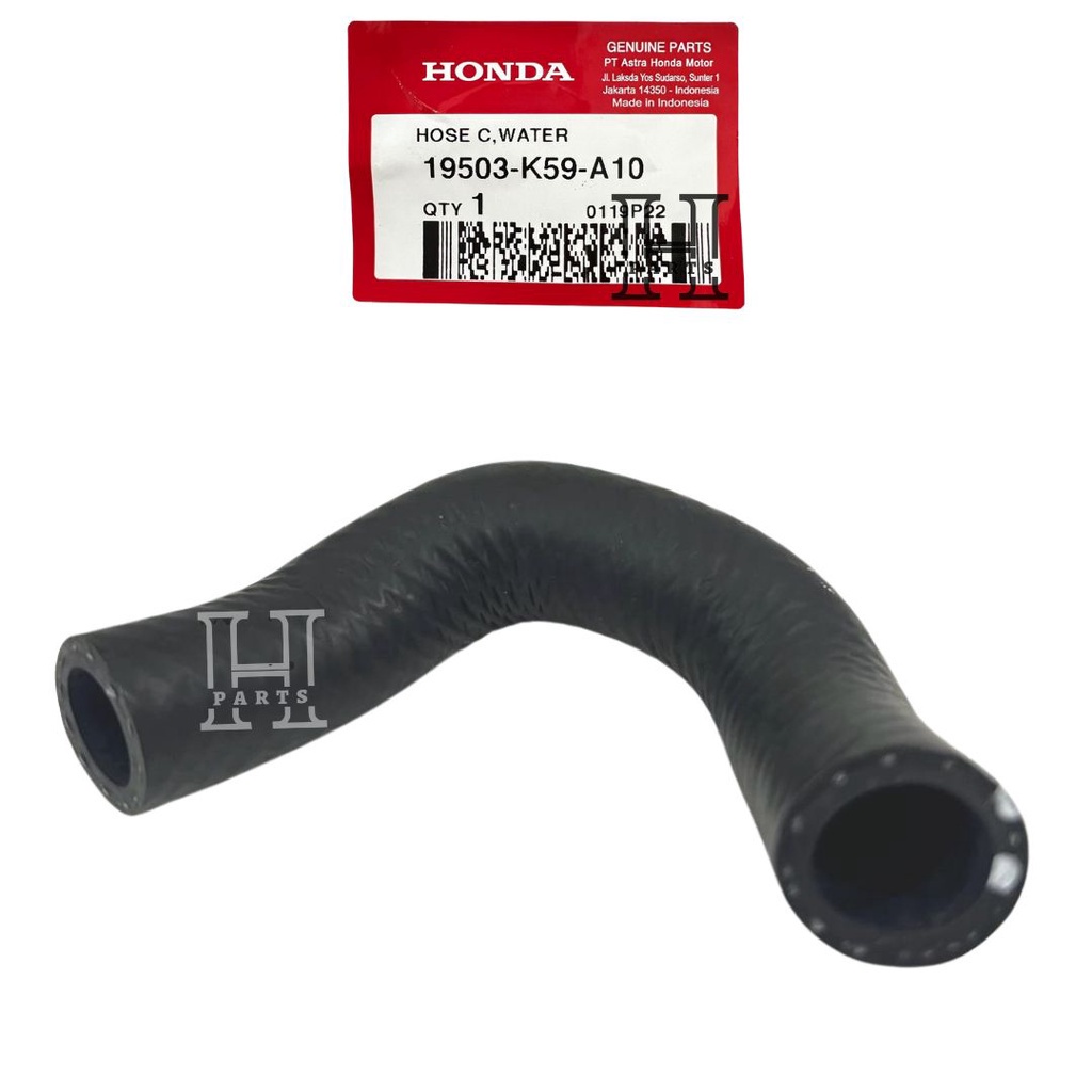 SELANG PIPA RADIATOR HOSE C WATER ASSY ADV PCX VARIO 125 150 FI ESP 19503-K59-A10 ASLI ORIGINAL AHM HGP HONDA