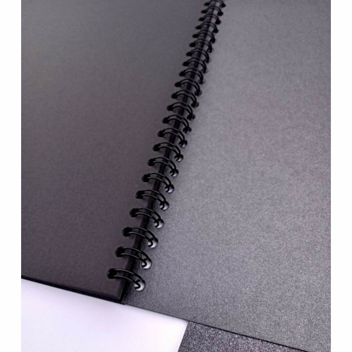 

Sketchbook Hitam a4 / Buku Sketsa Hitam Polos Black Paper / Sketchbook - Cokelat