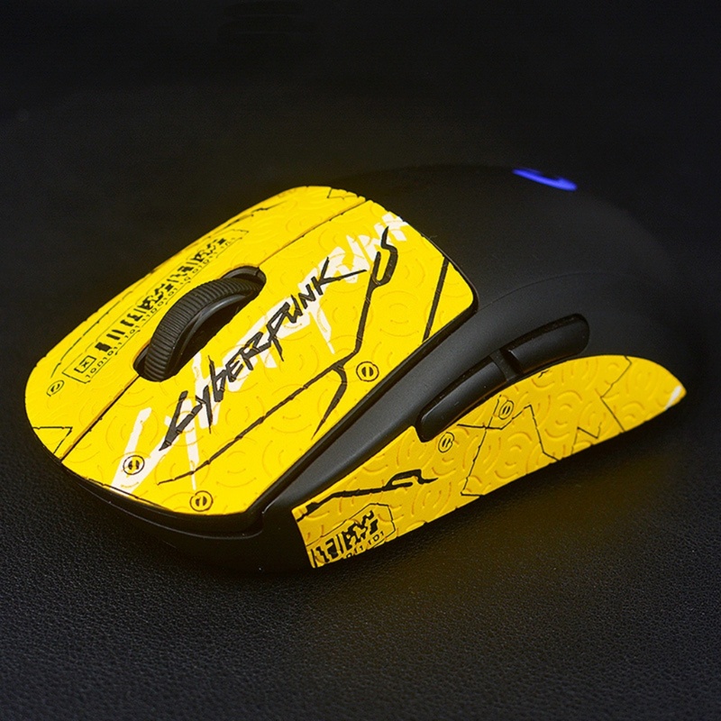 Zzz Stiker Mouse Non-Slip Kulit Tikus Sisi Stiker Suck Sweat Grip Tape Untuk GPRO Wireless GPW Mouse (Tanpa Tikus)