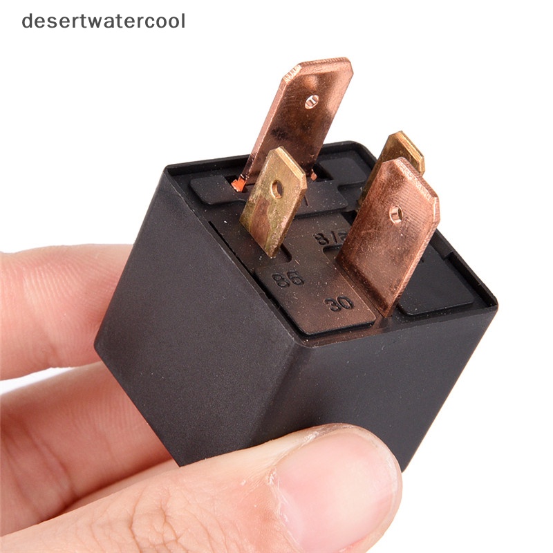 Deid Relay Heavy Duty Anti Air 4Pin DC 24V 12V 80A JD1912 Relay Mobil Otomotif Martijn