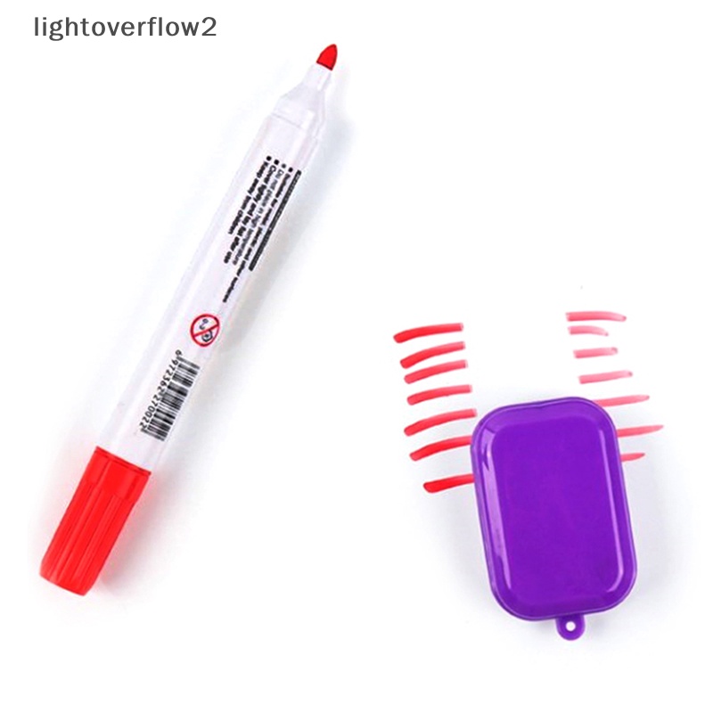 [lightoverflow2] 5pcs Pena Papan Tulis Warna-Warni Papan Putih Hitam Spidol Gambar Anak Sekolah Perlengkapan Rumah Kantor [ID]