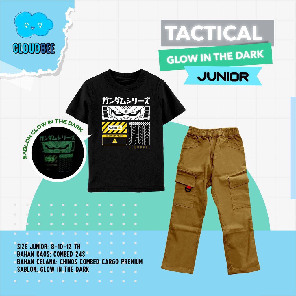 Set Tactical Glow In The Dark Cloudbee
