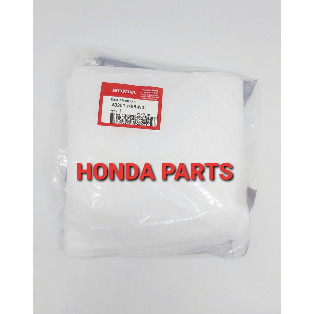 PIRINGAN CAKRAM BELAKANG DISK RR BRAKE NEW SONIC 150R K56 43351-K56-N01 ORIGINAL AHM HONDA HGP