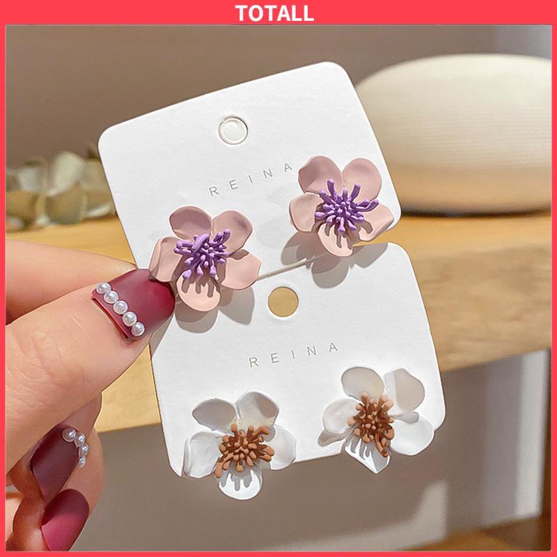 COD Anting stud bunga daisy korea-Totall