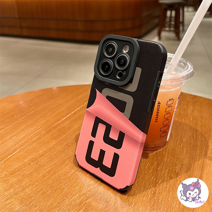 IPHONE Kompatibel Untuk Iphone14 13 12 11 Pro Max SE 2020 X Xr Xs Max8 7 Plus Kreatif Fashion Angka Perlindungan Tahan Guncangan Casing Ponsel Lembut Silicon Cover XJJJJ