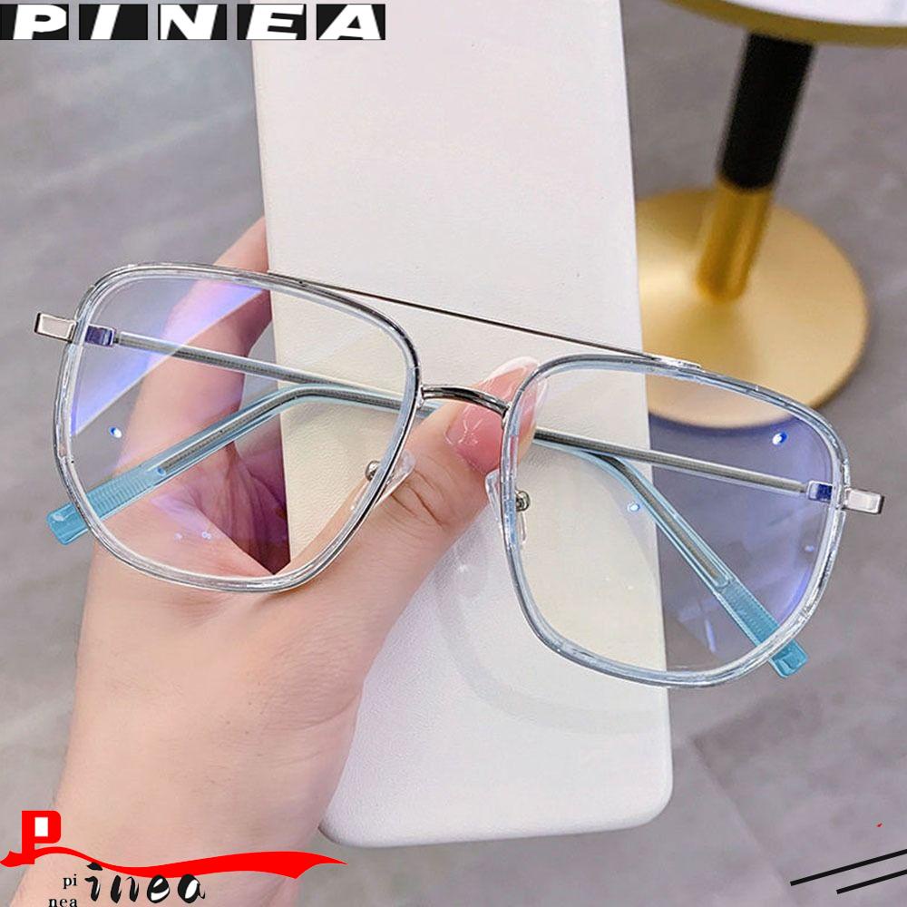 Nanas Anti-Cahaya Biru Kacamata Pria Wanita Portabel Tahan Lama Ultra Ringan Frame