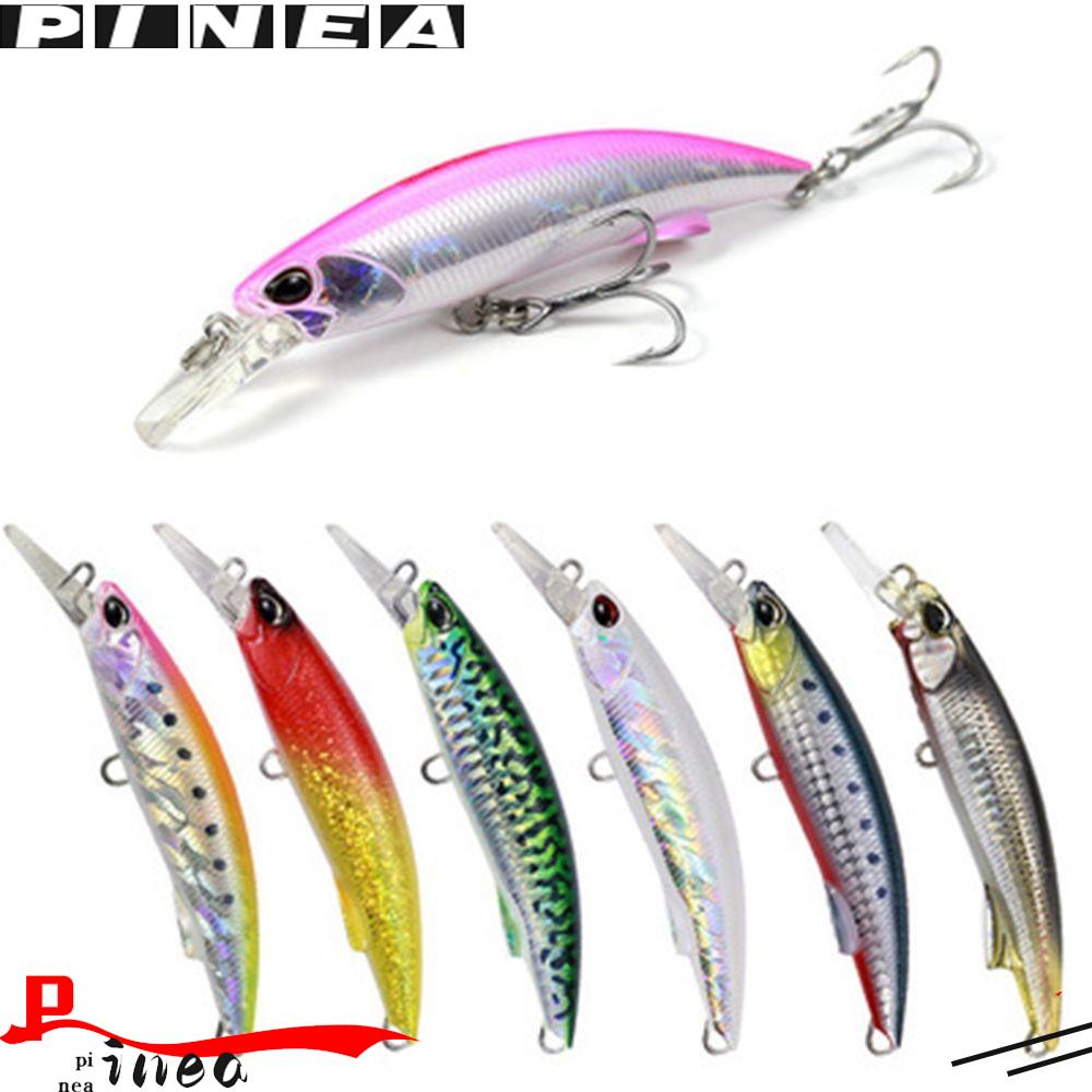 Nanas Tenggelam Ikan Kecil Umpan 92mm/40g Tackle Bermanfaat Musim Dingin Memancing Long Casting Lure