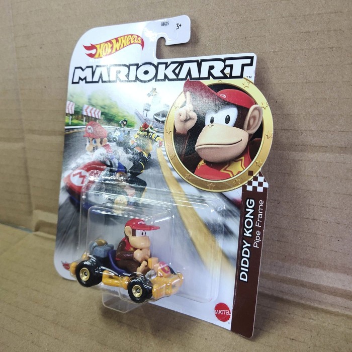 Hotwheels Mario Kart Diddy Kong Pipe Frame