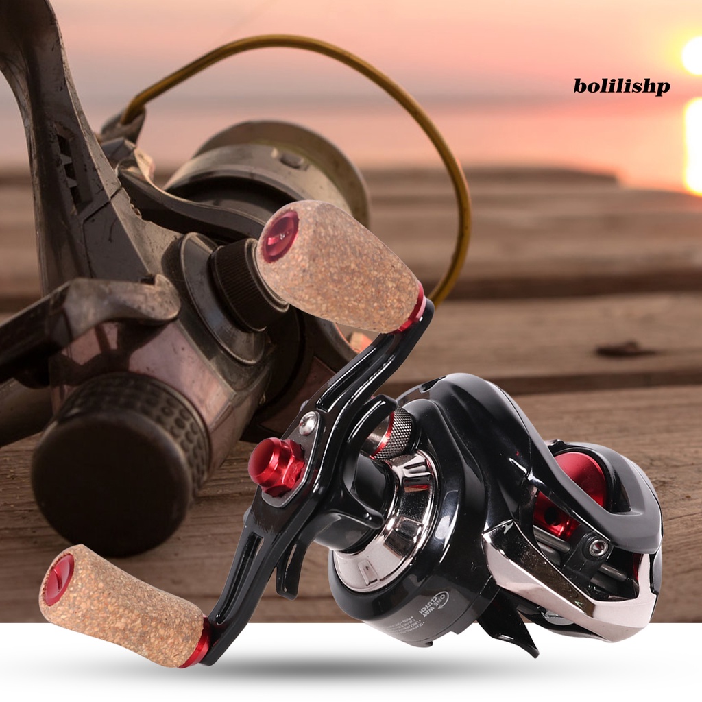 Bo-baitcasting Reel7Plus 1bears Gear Ratio 7.0: 1kiri/kanan Centrifugal Tangan/ic Dual Braking Systems Ultra-light Metal Universal Gulungan Pancing Pengecoran Panjang Untuk Outdoor