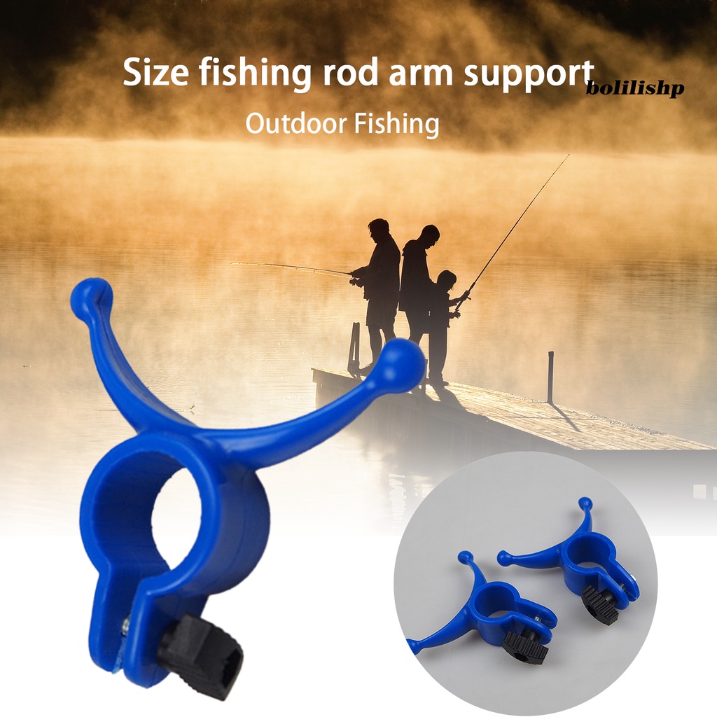 Bo-fishing Rod Holder Anti-Selip Desain Bukaan Stabil Anti-drop Support Joran Pancing Plastik Rak Berdiri Memancing Outdoor