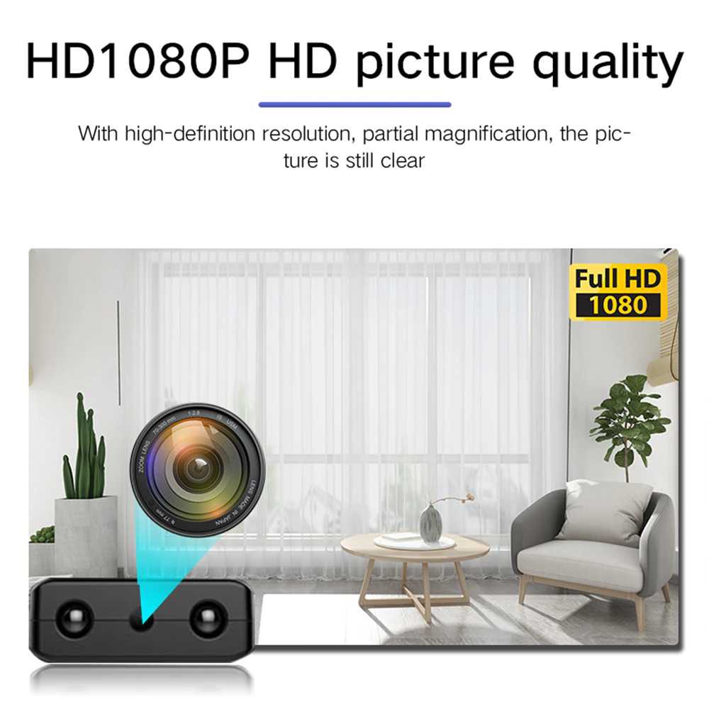 Spycam Spy Cam Camera Kamera CCTV Pengintai Kecil Mini Tersembunyi Hidden Hiden Camera Portable Full HD 1080P