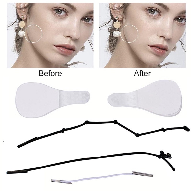 ORIGINAL Face lift tools / Facelift tape / instant Face lift sticker penirus pipi ageless makeup / m