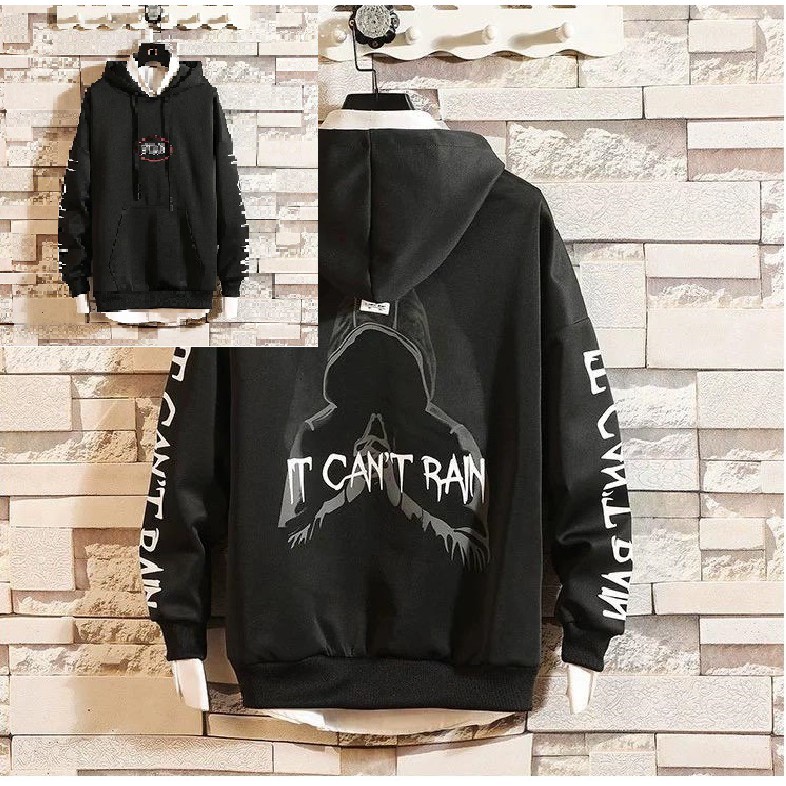 bisa bayar di tempat/ BS/COD/SWEATER HOODIE WHAT FASHION DISTRO PRIA