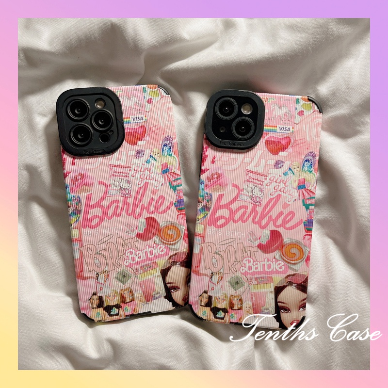 IPHONE Kompatibel Untuk Iphone14 13 12 11 Pro Max X XR Xs Max7 8 6 6s Plus SE 2020 2023 Gaya Anak Perempuan Fashion Girl Pattern Phone Case Back Cover