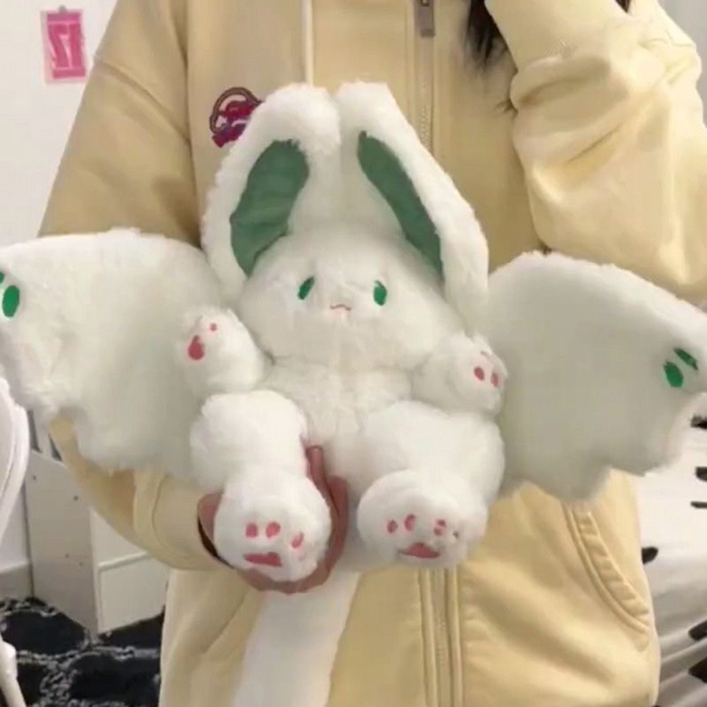 30 cm Lucu Bunny Kelinci Kelelawar Rabbit Boneka Mainan Plush Untuk Anak Bayi Lembut Hewan Tidur Mainan Mewah Anak Boneka