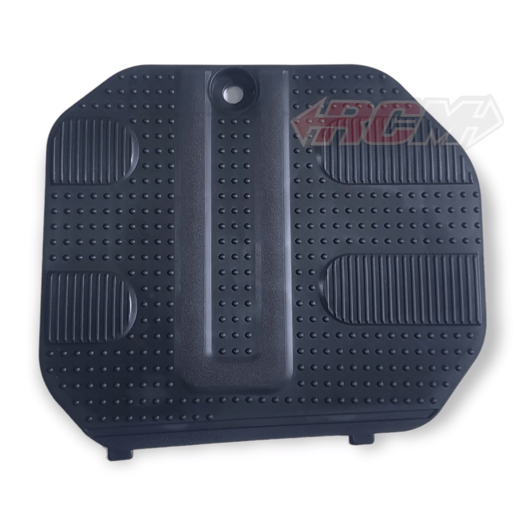 LID BATTERY COVER TUTUP AKI ACCU LANTAI PIJAKAN KAKI HONDA SCOOPY ESP LED K93 2017 2018 2019 HITAM BLACK LOKAL JAMINAN KUALITAS GK MURAHAN