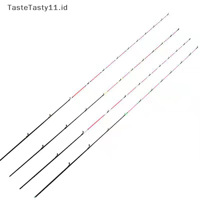 Tastetasty 55cm HalfTitanium Alloy Ujung Rakit Perbaikan Refit Pengganti Malam Memancing Fleksibel Rod Tip Fishing Tackle Pole Aksesoris.