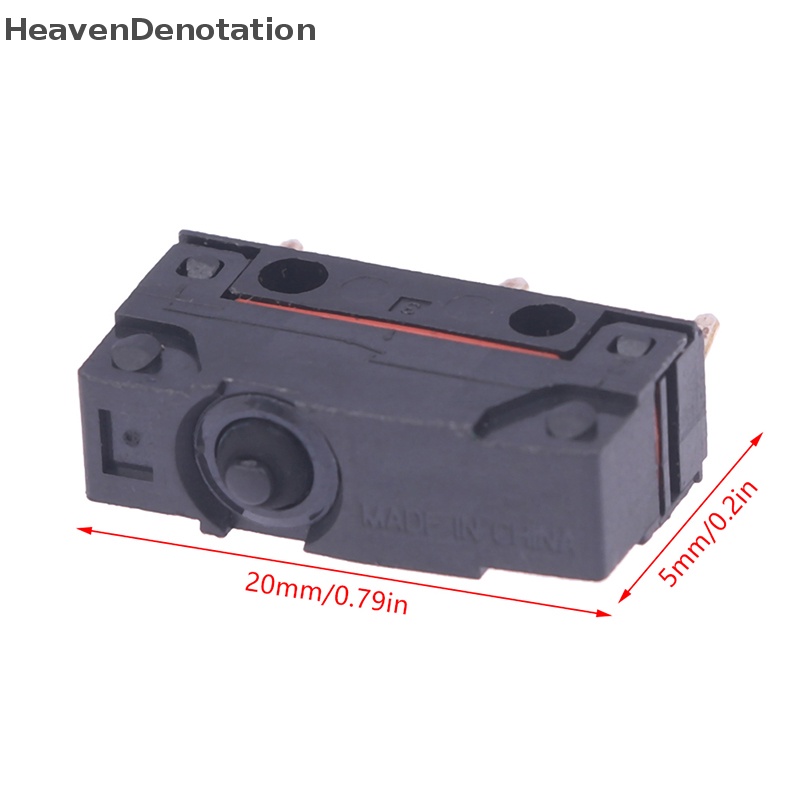 [HeavenDenotation] 2pcs Micro Switch D2SW-P2D Limit Travel Switch Tahan Air Dan Debu HDV