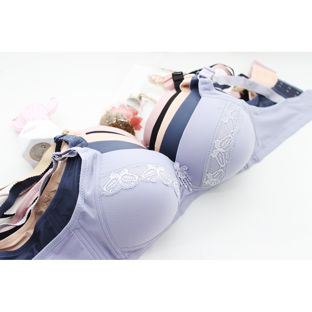 BH Bra BUSA PREMIUM TIPIS TANPA KAWAT CUP SETARA B - D  KAIT / KANCING 3 size 38 - 46 ART XINSINI RE