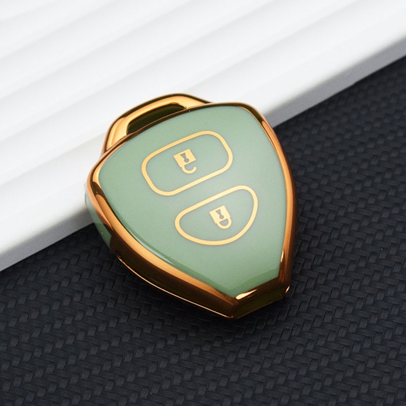 Tpu Case Kunci Mobil Cover Fob Shell Untuk Toyota Corolla Camry Reiz RAV4 Mahkota Avalon Venza Matrix Yaris 4Runner Kosong Aksesoris